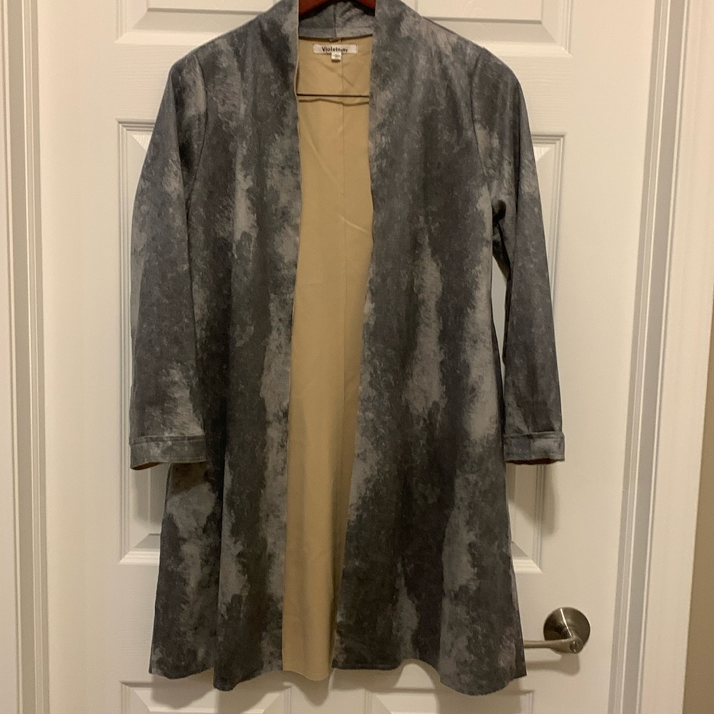 Beautiful Violet Ruby coat/cardigan